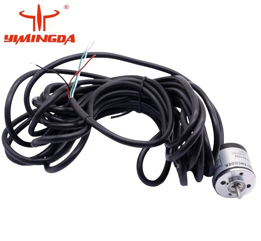 Encoder 50 Pulsate With 6m Cable Motor 100 Pulse 1024 Shaft 10m Cable Auto Cutter Spare Parts
