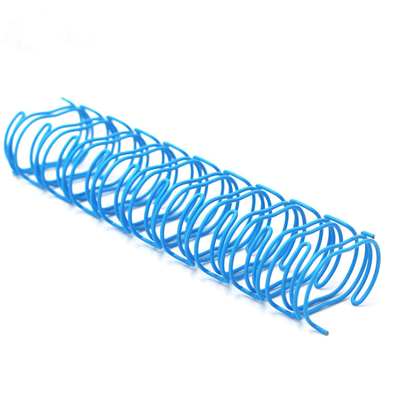 Nylon Coating Double Wire Binding , Steel Spools Hardback Wire Binding