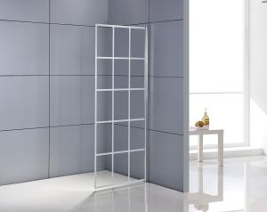 Wholesale Framed 1800x700mm Bathroom Pivot Door Sliding 6mm from china suppliers