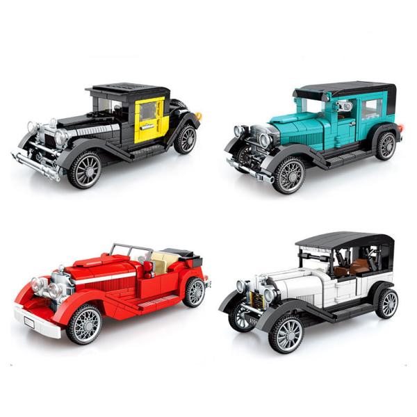 Vintage Car Simulation Model Building Kit for Kids and Girls Other Educational