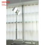 1.8m pneumatic telescopic mast light tower for fire vehicle emergency lighting ,