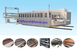 Wholesale High Speed Flexo Printer Slotter Die Cutter Stacker Vacuum Transmission Ir Uv Drying from china suppliers