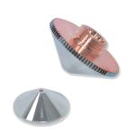 Chrome/Copper Single Double Layer Fiber Laser Precitec Raytools Nozzle Weight KG