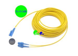 Wholesale 9 / 125μM Fiber Optic Patch Cables , 2.0mm Jacket OD Optical Patch Cord SC - E2000 from china suppliers