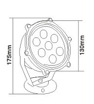 underwater led lighting for swimming pool or fountain LED lighting waterproof IP68 supplier