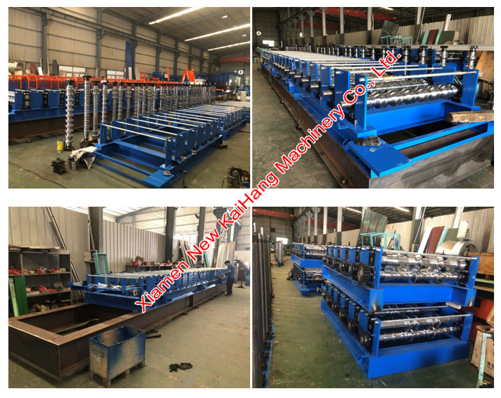 Quick Exchange Cassette Roofing Production Line , 3 In 1 Machine