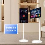 Qtenboard Wholesale Android Tv Indoor 21 Inch Rechargeable Portable Tv Tablet