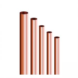 China 2-120mm Hollow Copper Tube Thin Wall Induction Soldering Copper Pipes on sale