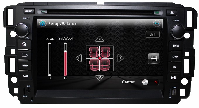 Ouchuangbo Car Central Multi GPS Navigation for GMC Yukon /Tahoe 2007-2012 DVD USB iPod Radio Player OCB-7036A