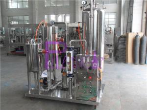 Wholesale 3000L Three Tanks Coke Cola Carbonated Drink Mixer for soft drink processing line from china suppliers