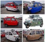 Cabin Enclosed 36V 260disc Electric Scooter Tricycle