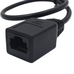 Wholesale Ethernet Connector Cable RJ45 To 1.0 HSG Tieline Black PVC UL94V-0 RoHS from china suppliers