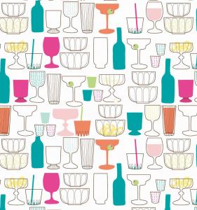 Wholesale Wine Tasting Decorative Paper Tablecloths , Wood Pulp 54x108 Tablecloth from china suppliers