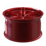 Matt Red Custom 1 Pc 6061 T6 Forged Alloy Wheels For Bmw Mercedes Benz Slk 5x112
