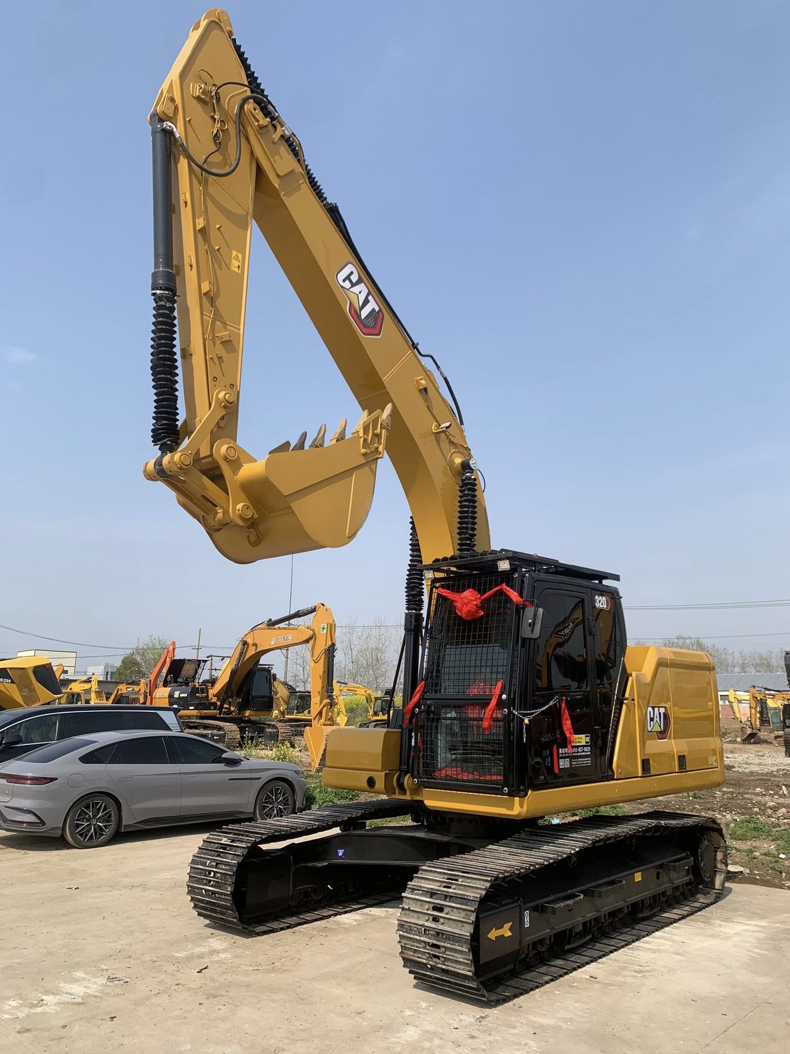 Original Used Cat 320 Machinery Tracked 20ton Digger Heavy Duty Excavators