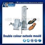 Multicolor PVC Shoe Molding Machine Injection Molding Practical 11KW