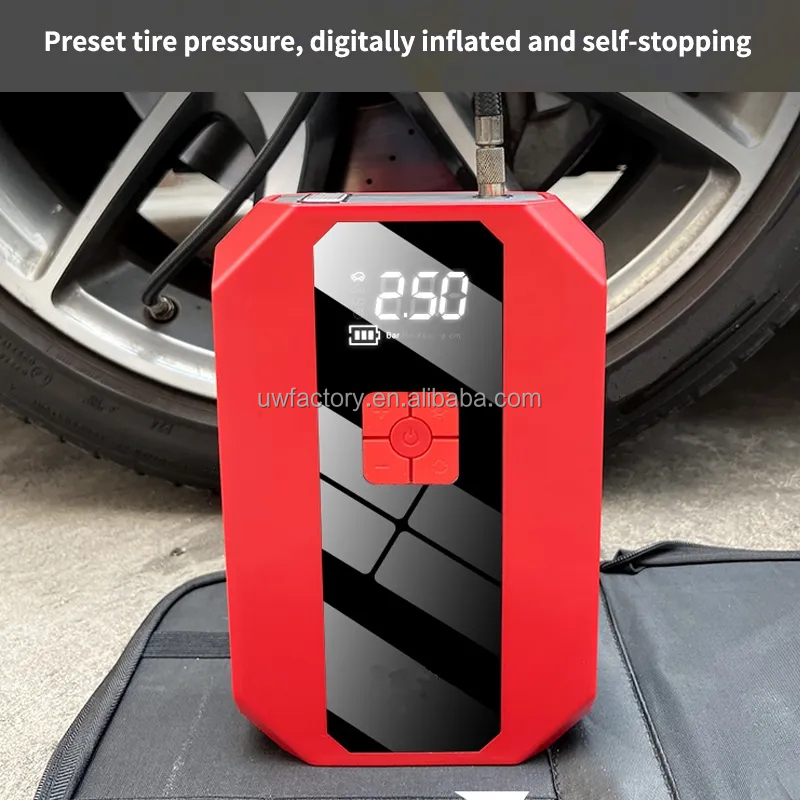 CAR POWER STATION Mini Multi-Function Automotive Portable Car Battery Jump Starter for Versatile Applications