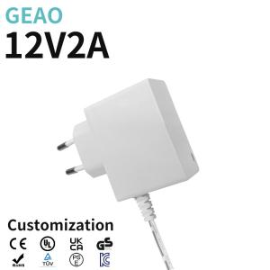 Wholesale Reliable 12V 2A Wall Mount Power Adapters Electric Supply Adaptor from china suppliers