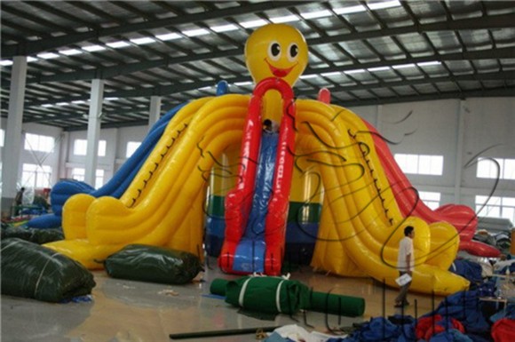 Hot selling inflatable stair slide toys
