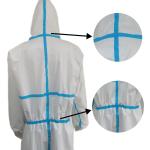 Fully Closed VASTPROTECT-604 En1149 Waterproof SMS/PP/Microporous Disposable