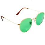 125*50*45mm Green Color Therapy Eyewear For Lifting Your Spirits