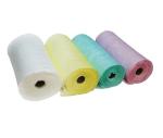 Synthetic Air Filter Medias For Pocket Filters With White/Green/Pink/Yellow
