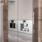 Vintage Modular Kitchen Cabinets With Solid Wood Material And Complete Set By