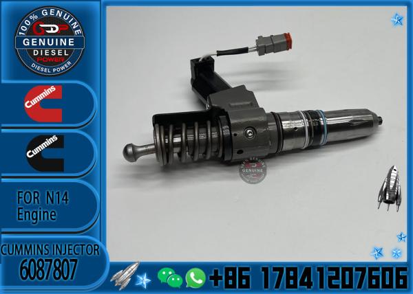 New Common Rail Diesel Fuel Injector 4307516 6087807 3080931F For Cummins QSN14