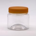 Collar Material PET Plastic Bottles 5oz 150cc Clear Plastic Mason Jar for Food