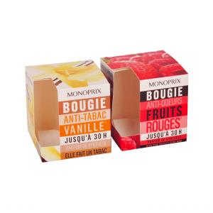 Wholesale 1mm Kraft Paper Candle Packaging Box Colorful With Cutting Window from china suppliers