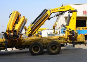 Wholesale 14T Mobile cargo crane truck knuckle boom Safety Transportation from china suppliers