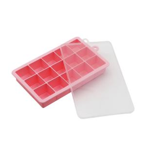 Wholesale Easy Release 15 Cavity Non Stick Silicone Ice Cube Tray from china suppliers