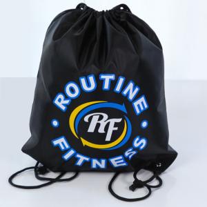 Wholesale Drawstring Woven Packaging Bags Backpack Heat Transfer Printing Patterned from china suppliers
