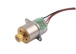 SM1516 Geared Stepper Motor 5V DC 15mm Diameter 18° Step Angle With Cylinder