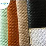 Patent Quilted Faux Leather Fabric Multi Color Abrasion Resistant Durable