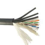 Electrical Power Cable Composite Hybrid Fiber Optic Cable Suitable for High