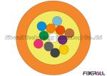 Non Metallic Indoor Fiber Optic Cable Single Mode 12 Core With LSZH Jacket