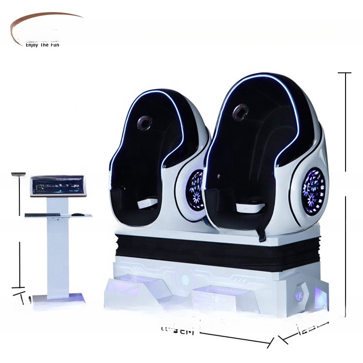 Dreamland virtual reality chair egg videos gaming vr 360 simulator vr cinema vr amusement equipment