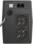 Line Interactive Dc Ups System Overload Short Circuit Protection 300VA 650VA