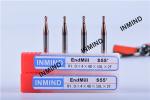 R1.0 R2.0 Ball Nose End Mill , 2 Flute , Grain Size 0.6UM , TiSiN Coating 2mm to