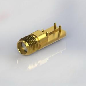 Wholesale CONN SMA Female Straight RF Coax Connector With .015&quot; Pin Edge Mount PCB from china suppliers
