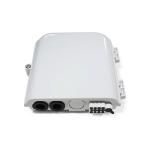 8 Port Fiber Optic Distribution Box LC/SC Fiber Termination Box Wall Mount