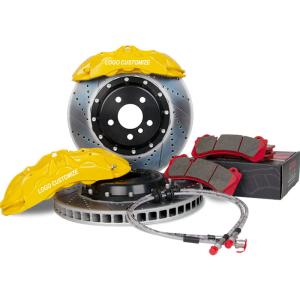Wholesale V6 Yellow Auto Fitting High Performance Brake Caliper 6 Pistons Aluminum Alloy from china suppliers
