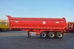 3 Axles Rear Dump Tipper Truck Trailer 40-100tons Trailer Tipper Trailer Dump