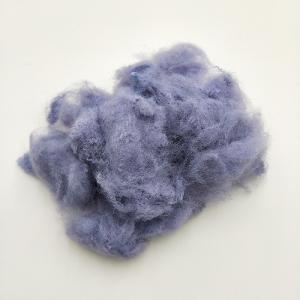 Wholesale 3D 28mm Dope Dyed Polyester For Nonwoven Artificial Leather Fur from china suppliers