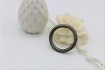 OEM Design 33 MM Gunmetal Color Iron Wire Bag O Rings For Sales