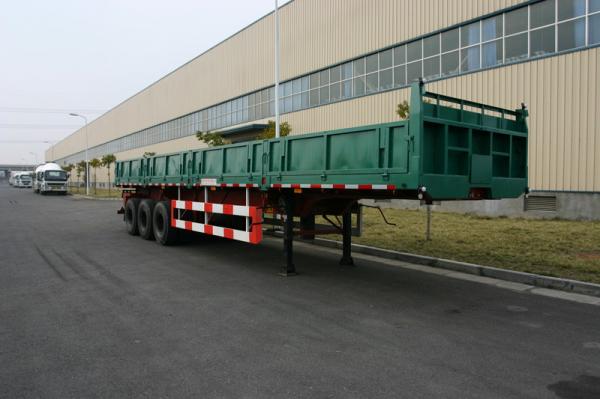 Quality Commercial Side Dump Truck Trailers With 3 Axles for sale