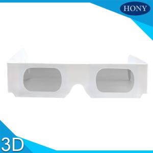 Wholesale One Time Used Paper Frame Linear Polarzed Glasses For Imax System from china suppliers