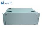 Modular Fiber Optic Patch Panel , 48FO Fiber Enclosure Rack Mount Standard Size