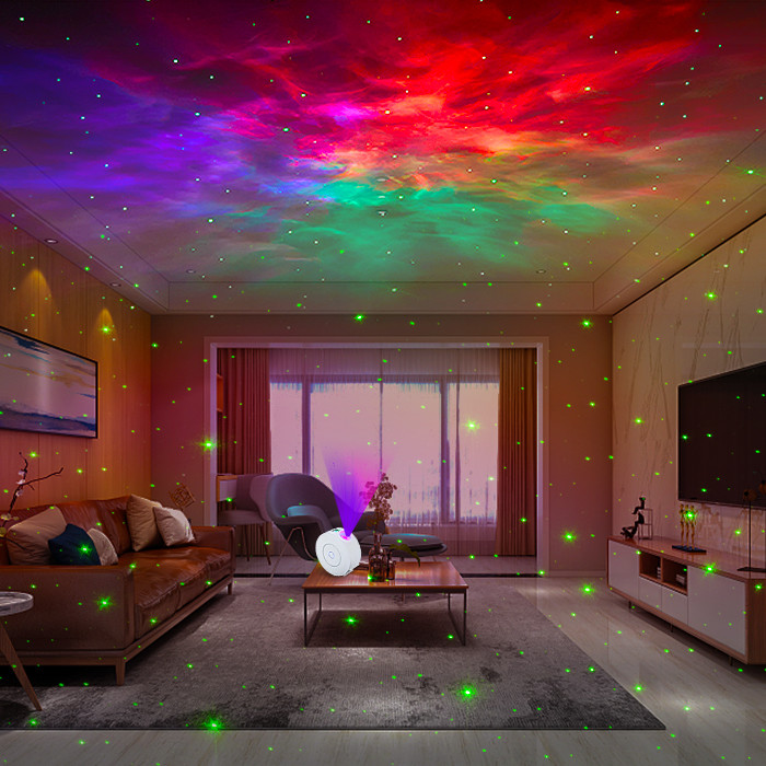 Flexible Timing 5W Smart Life Star Projector , Practical Star Galaxy Projector WiFi